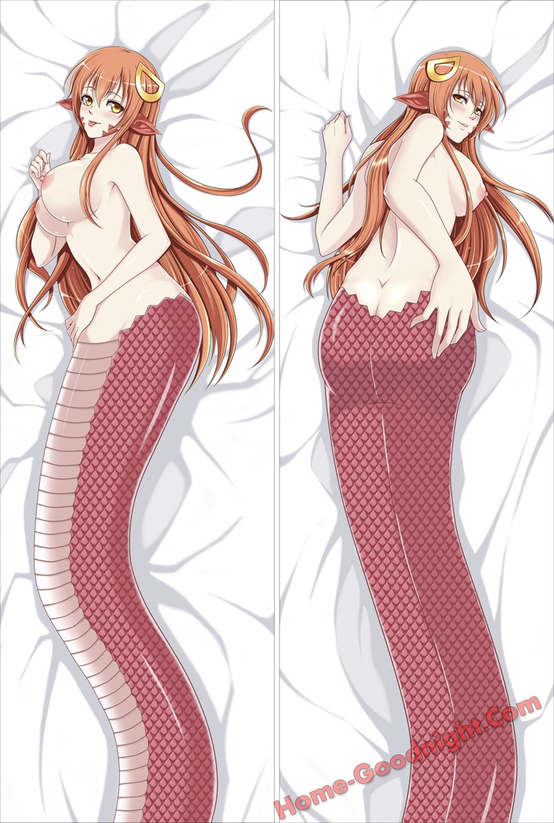 New Anime Monster Musume No Iru Nichijou Miia Nude Dakimakura Bed Hugging Body Pillow Case